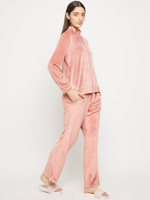 mSECRET Rust High Neck Night Suit