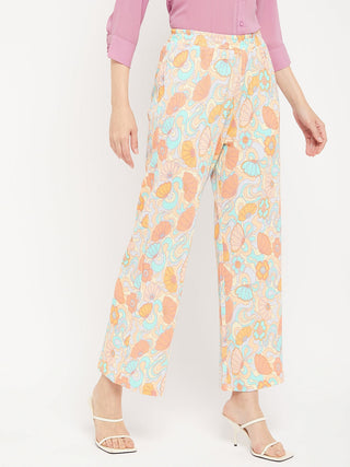 Madame Floral Flared Trousers