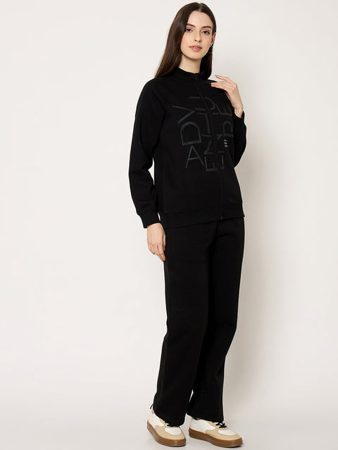 mSECRET Black Cotton Night Suit