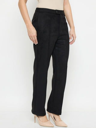 Madame Black Tapered Trousers