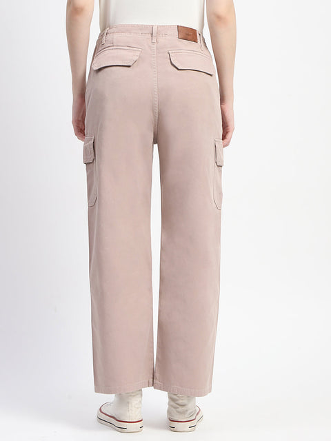 Madame Relax Fit Khaki Cargo Pants