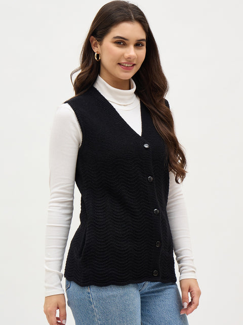 Madame Black Cardigan