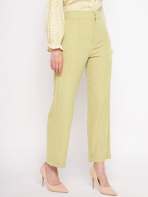 Madame Lime Green Trouser