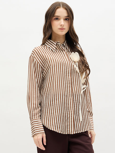 Madame Brown Lyocell Shirt
