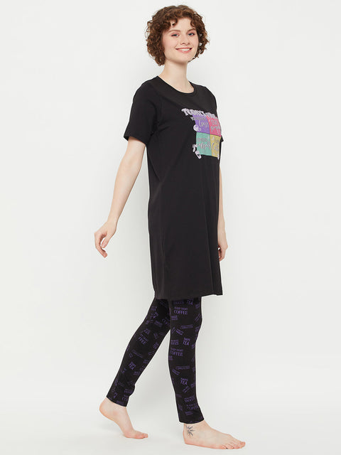 mSECRET Black Nightsuit