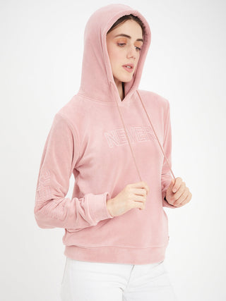 Madame Solid Blush Sweat-Shirt