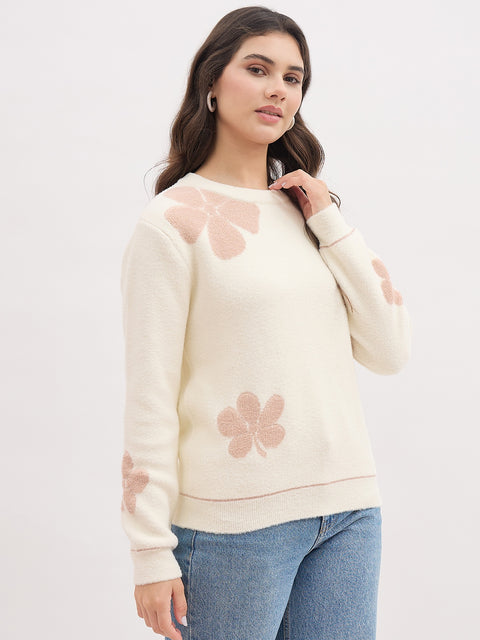 Madame Beige Knitted Sweater