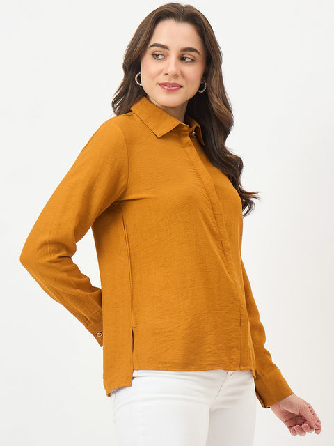 Madame Mustard Rayon-Blend Shirt