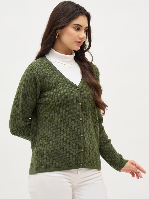 Madame Olive Self Designed Cardigan