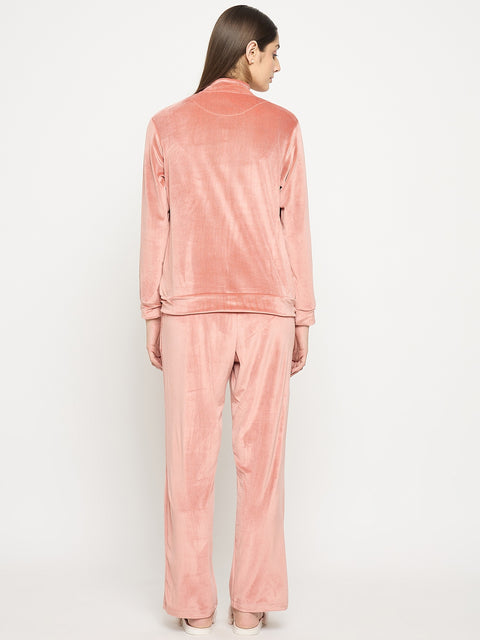 mSECRET Rust High Neck Night Suit