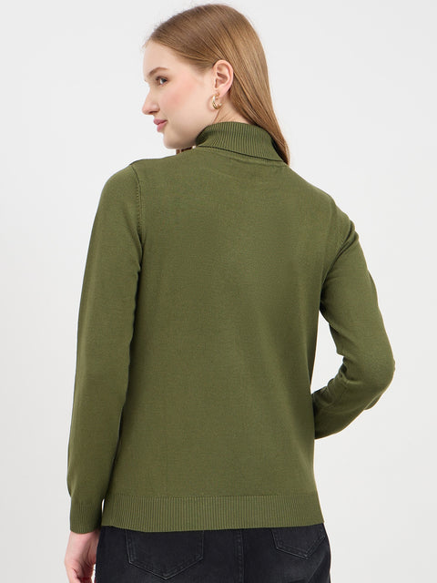 Madame Designer Olive Sweater