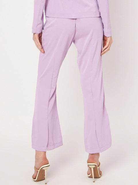 Madame Lavender Bootcut Trousers