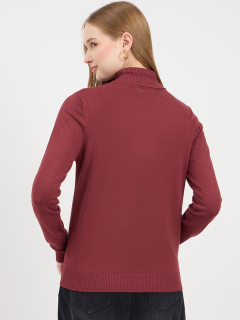 Madame Designer Wine Sweater