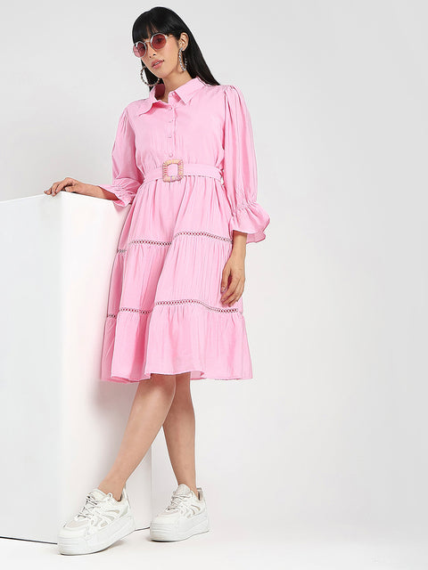 madame pink dress Madam Midi Dress