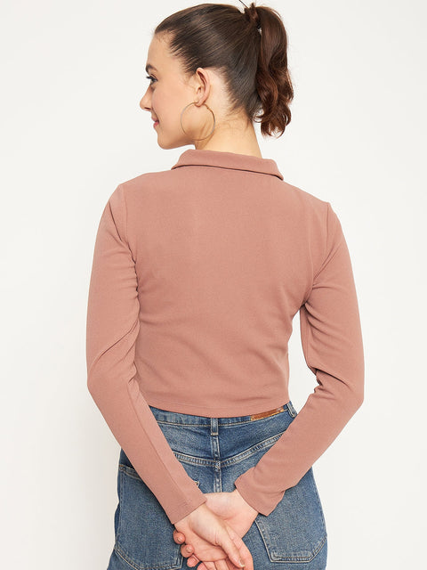 Madame Peach Disney Print Top