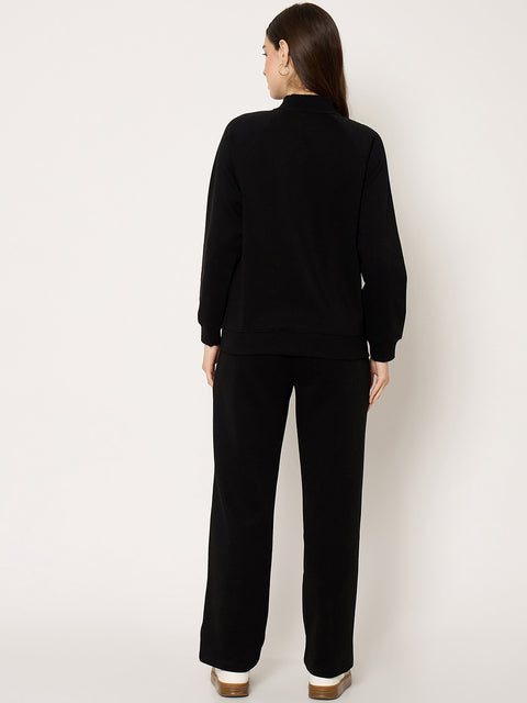 mSECRET Black Cotton Night Suit