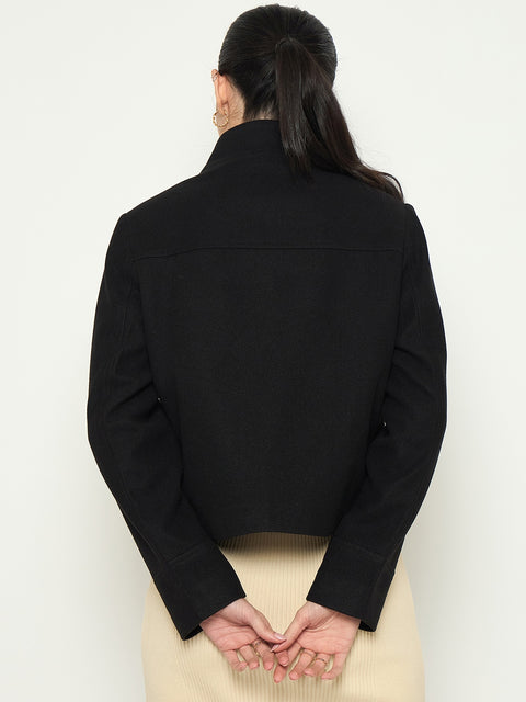 Madame Black Short Coat