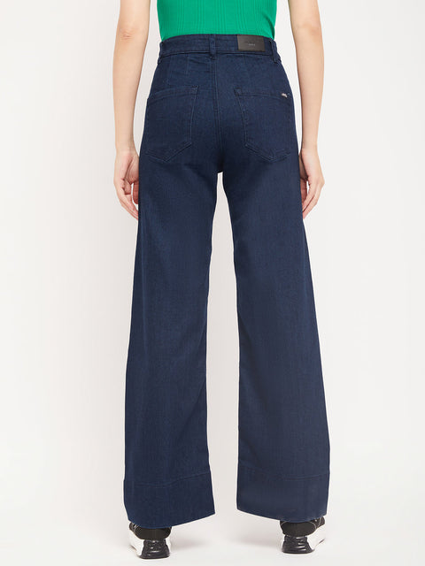 Madame Blue Wide Leg Jeans