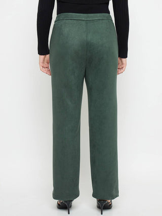 Madame Green Tapered Trousers