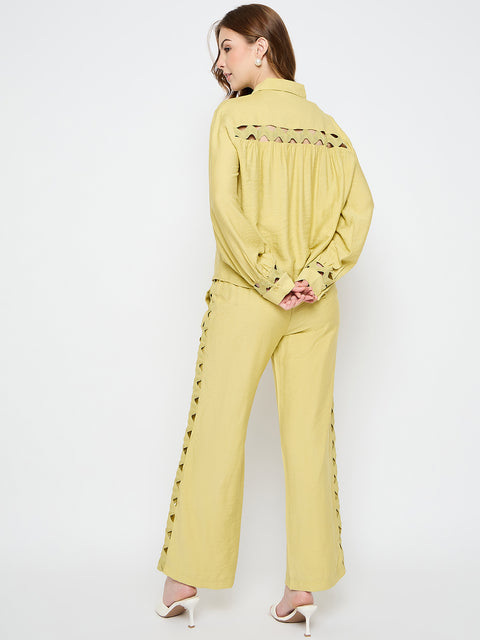 Madame Green Lace Green Co-ord Set