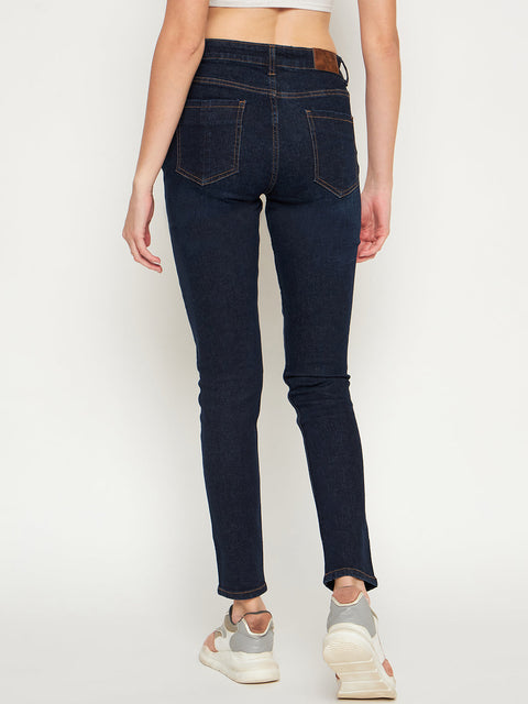 Madame Carbonblue Straight Fit Denim