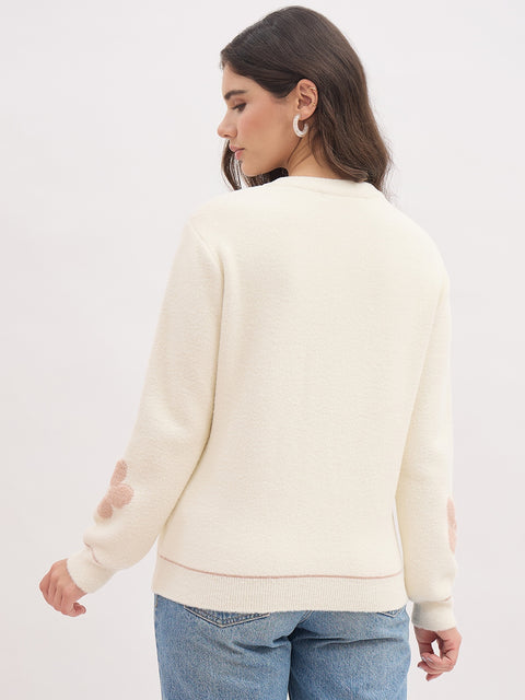 Madame Beige Knitted Sweater