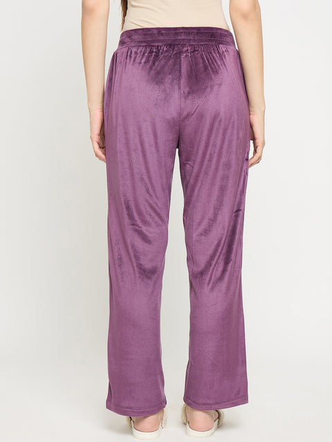 mSECRET Purple Track Bottoms