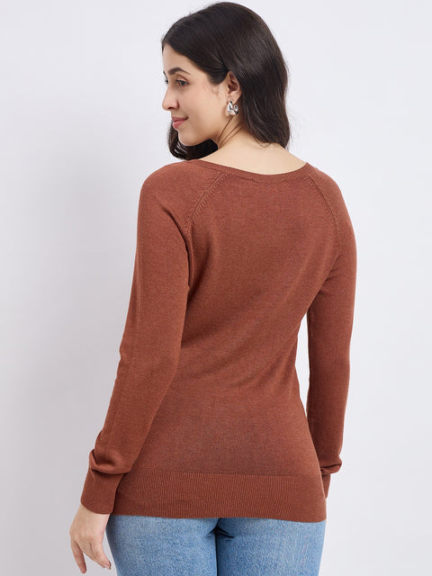 Madame Designer Tan Sweater