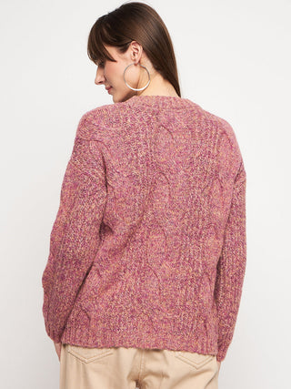 Madame Pink Knit Pullover