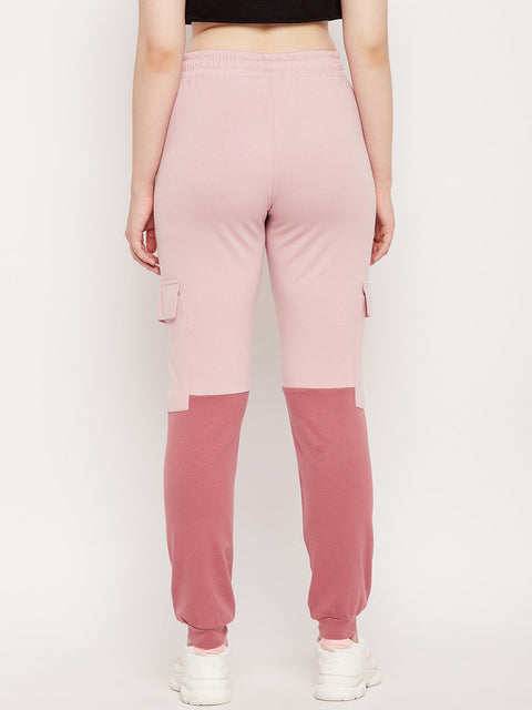 mSECRET Colourblock Elasticated Ankles Trackpants