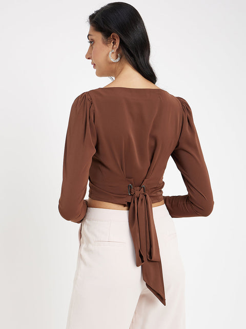 Madame Chocolate Crop Top