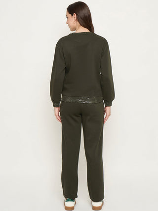 mSECRET Bottle Green Nightsuit