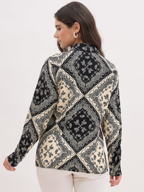 Madame Printed Rayon Blend Shirt