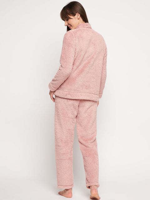 mSECRET Peach Turtle Neck Nightsuit