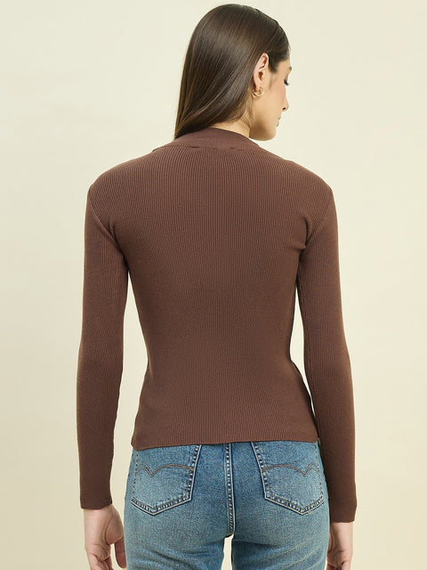 Madame Brown Viscose Blend Skeeve