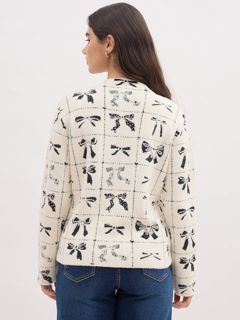Madame Beige Knitted Sweater