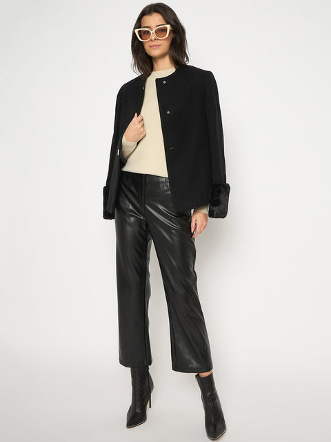 Madame Mock Neck Solid Beige Skeeve