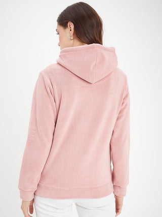 Madame Solid Blush Sweat-Shirt