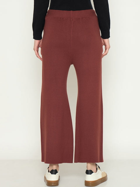 Madame Rust Colour Wide Leg Bottoms