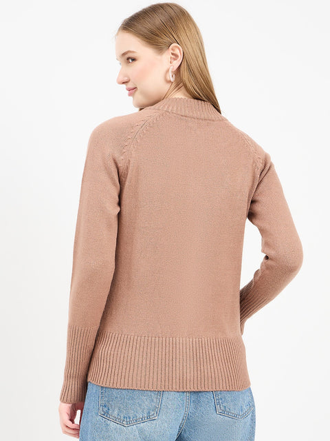 Madame Garnet Zipper Sweater