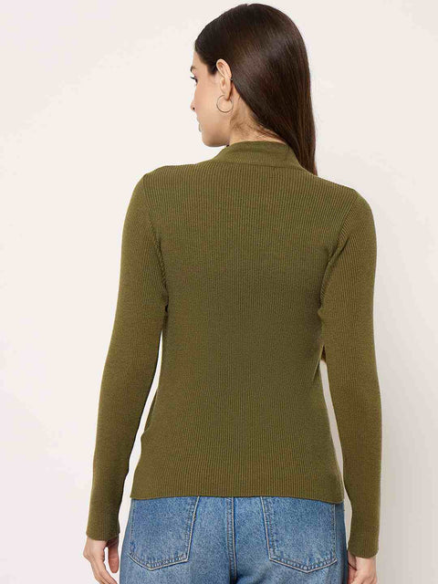 Madame Viscose Blend Green Skeeve