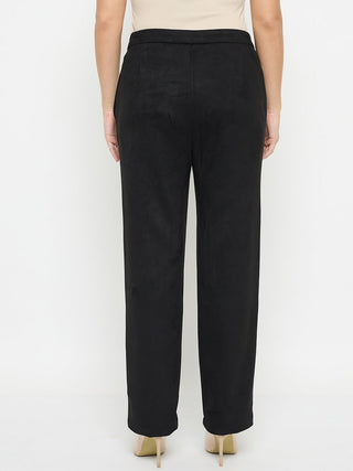 Madame Black Tapered Trousers