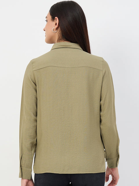 Madame Olive Rayon-Blend Shirt