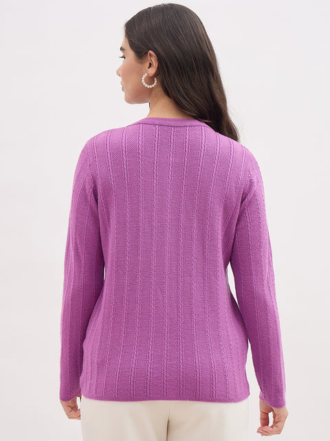Madame Mauve Self Designed Cardigan