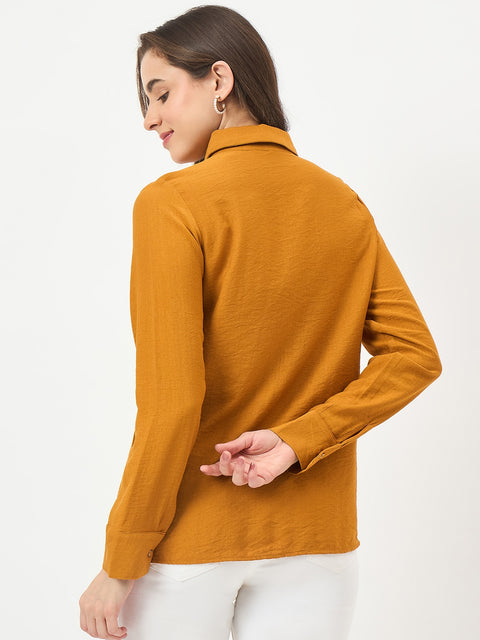 Madame Mustard Rayon-Blend Shirt