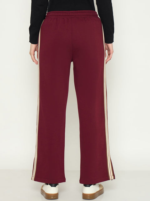 mSECRET Maroon Track Bottoms