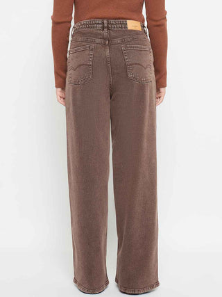 Madame Brown Straight Fit Jeans