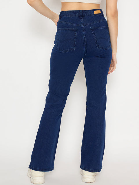 Madame Flared Fit Dark Blue Jeans