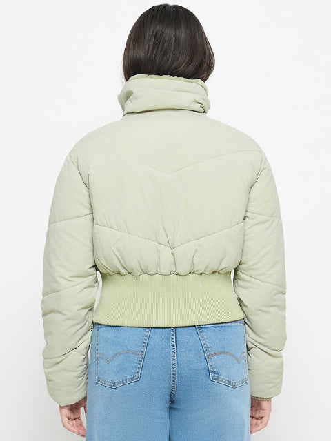Madame Quilted Mint Jacket