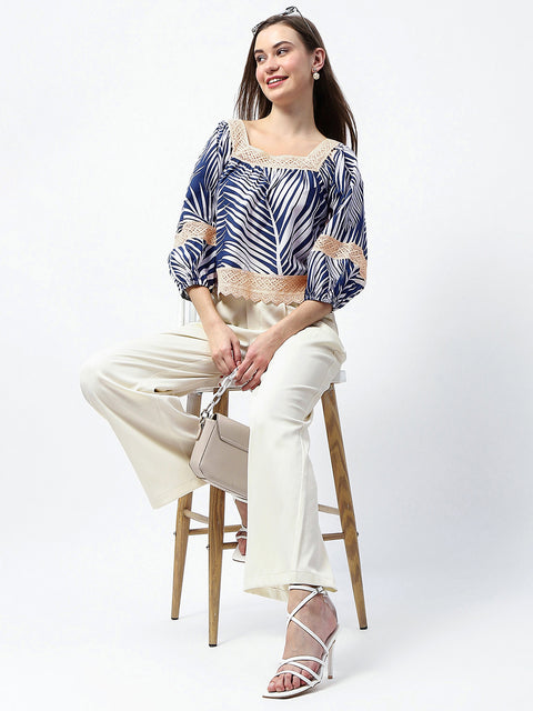 Madame Pleat Detailed Off White Gurkha Trousers
